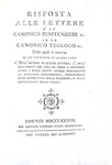 L'Illuminismo in Italia: Giudizi sopra gli editti di Giuseppe II - Firenze 1787  (prima edizione)