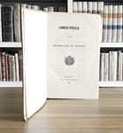 Codice penale pel Granducato di Toscana - Regolamento di polizia punitiva - 1853 (prima edizione) Codice penale pel Granducato di Toscana - Regolamento di polizia punitiva - 1853 (prima edizione)