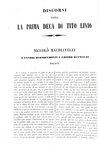 Niccol Machiavelli - Opere complete (Principe, Discorsi, Istorie, Teatro, Legazioni)  - Milano 1850