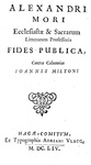 John Milton - Pro populo anglicano defensio (e altre 3 opere) - London 1652/54 (bella legatura) John Milton - Pro populo anglicano defensio (e altre 3 opere) - London 1652/54 (bella legatura)
