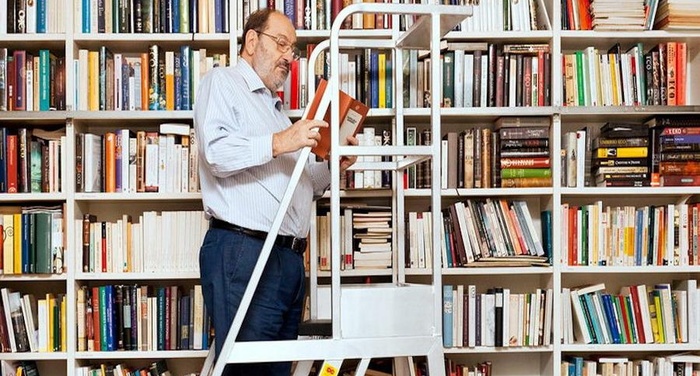 Umberto Eco - Quanti libri! Li ha letti tutti?