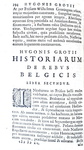 Storia del Belgio: Hugo Grotius - Annales et historiae de rebus Belgicis - Amsterda, Blaeu 1658