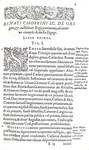 Politica e diritto nel Cinquecento: Ren Choppin - De domanio Franciae - Paris 1574 (prima edizione)