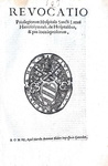 Pio V revoca i privilegi allOspedale di San Lazzaro dei lebbrosi - Roma, Blado 1567