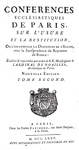 L'usura nel Settecento: Le Semelier - Conferences ecclesiastiques de Paris sur l'usure - Paris 1775