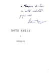 Storia sarda: Giuseppe Manno - Note sarde e ricordi - Torino, Stamperia Reale 1868 (prima edizione) Storia sarda: Giuseppe Manno - Note sarde e ricordi - Torino, Stamperia Reale 1868 (prima edizione)