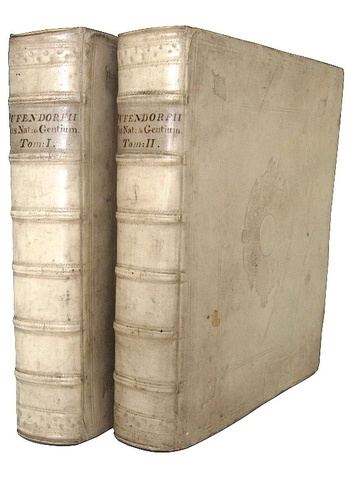Il giusnaturalismo: Samuel Pufendorf - De jure naturae et gentium libri octo - Francofurti 1744