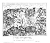 Lo Inferno della Commedia di Dante col commento di Guiniforto delli Bargigi - 1838 (12 belle tavole)