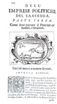 Diego de Saavedra Fajardo - Idea del principe politico - Venezia 1678 (con 100 bellissimi emblemi)