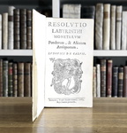 La moneta nel Seicento: Lodovico Calvi - Resolutio labyrinthi monetarum - 1683 (rara prima edizione) La moneta nel Seicento: Lodovico Calvi - Resolutio labyrinthi monetarum - 1683 (rara prima edizione)
