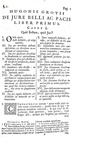 Un caposaldo del diritto internazionale: Ugo Grozio - De jure belli ac pacis - Amsterdam 1712