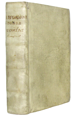 Pedagogia e psicologia nel Cinquecento: Juan Huarte - Essaminatione de l'ingegni de gli huomini 1600