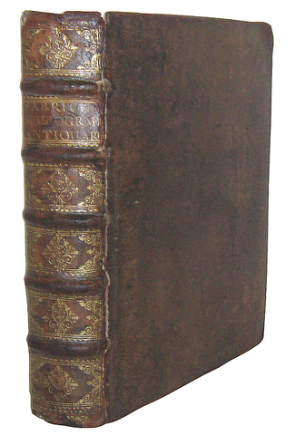 Storia della bibliografia: Johann Albert Fabricius - Bibliographia antiquaria - Amburgo 1716