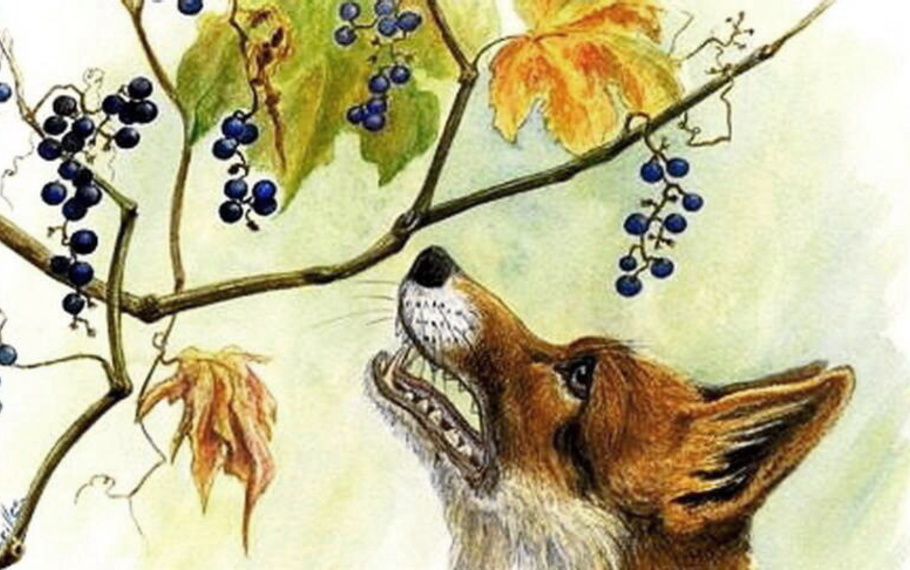 Esopo - La volpe e l’uva Esopo - La volpe e l’uva