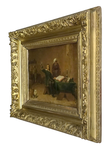 David Teniers il Giovane - L'alchimista e i suoi libri - fine del XVIII secolo (olio su tavola)