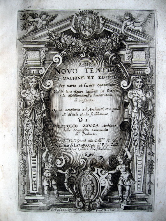 Vittorio Zonca - Novo teatro di machine et edificii per varie e sicure operationi - 1656