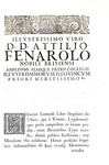 Diritto e usura: Honoratus Leotardus - Liber singularis de usuris - Brixiae 1701 (edizione in folio)