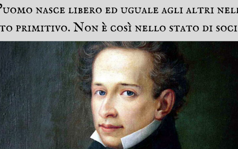 Giacomo Leopardi - L?uomo nasce libero ed uguale agli altri