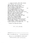 Angelo Poliziano - L'elegantissime stanze & La favola di Orfeo - Padova, Giuseppe Comino 1749/51