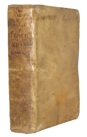 Le Dodici Tavole: Theodorus Marcilius - Legis XII tabularum collecta - Parisiis 1603