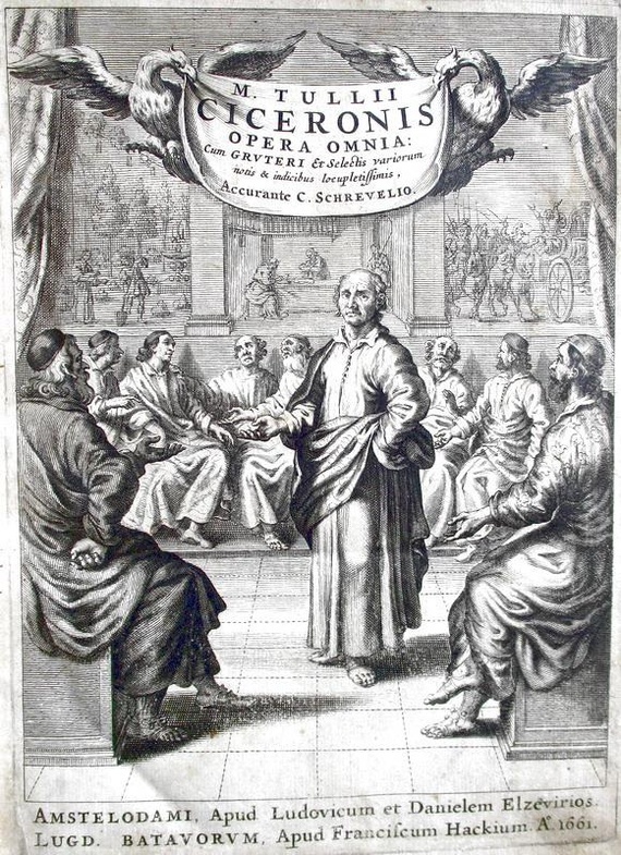 Un'importante edizione elzeviriana: Cicero - Opera omnia - Amsterdam, Elzevier, 1661