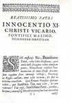 La politica in Francia: Celestino Sfondrati - Gallia vindicata - San Gallo 1687 (prima edizione)