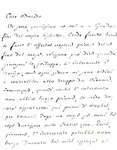 Giuseppe Mazzini - Lettera autografa a Odoardo Villani - Settembre 1847 (e cedola di finanziamento)