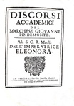 Osservazioni sulla luna: Giovanni Pindemonte - Discorsi accademici - 1674 (rarissima prima edizione)