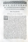 Francesco Sansovino - Del governo et amministratione di diversi regni et repubbliche - 1607