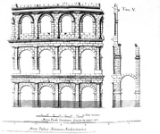 Scipione Maffei - Degli anfiteatri - Verona 1728 (rara prima edizione - con 15 belle tavole in rame)