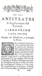 Scipione Maffei - Degli anfiteatri - Verona 1728 (rara prima edizione - con 15 belle tavole in rame)