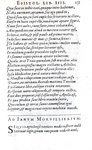 Un grande pensatore politico cinquecentesco: Michel de l'Hospital - Epistolarum seu sermonum - 1592