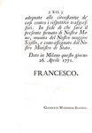 La celebre e rara prima edizione del Codice Estense: Codice di leggi e costituzioni - Modena 1771