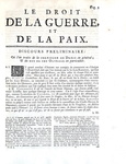 Diritto di guerra: Hugo Grotius & Jean Barbeyrac - Le droit de la guerre et de la paix - 1724