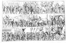 Un magnifico figurato veneziano: Giulio Cesare - Opera omnia - Albrizzi 1737 (con decine di tavole) Un magnifico figurato veneziano: Giulio Cesare - Opera omnia - Albrizzi 1737 (con decine di tavole)