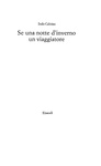 Italo Calvino - Se una notte d'inverno un viaggiatore - Einaudi 1979 (prima edizione)