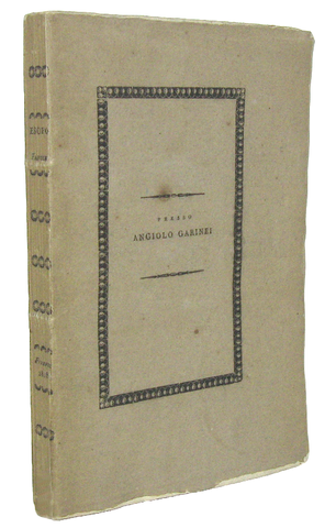 Esopo - Volgarizzamento delle favole - Firenze 1818 (tiratura speciale su carta pesante distinta)