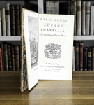 Lucanus - Pharsalia, cum supplemento Thomę Maii - Parisiis, Barbou 1767 (bella legatura coeva) Lucanus - Pharsalia, cum supplemento Thomę Maii - Parisiis, Barbou 1767 (bella legatura coeva)
