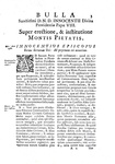 Banchi dei pegni: Bolle per il governo del sagro Monte di piet� di Bologna 1726 (edizione rarissima)