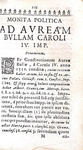 Lidenspur - Trias discursum: De arcanis imperij, Monita politica & Analysis pacis religionis - 1639