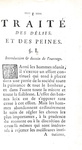 Cesare Beccaria - Trait des delits et peines - A Lausanne 1766 (rara prima edizione francese)