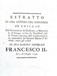 Quattro relazioni delle Guerre rivoluzionarie francesi Aprile/Giugno 1794 (rareprime edizioni)