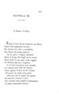 Tomas de Yriarte - Favole letterarie. Tradotte dallo spagnuolo in rime italiane - Parma, Bodoni 1834