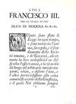 La celebre e rara prima edizione del Codice Estense: Codice di leggi e costituzioni - Modena 1771