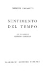 Giuseppe Ungaretti - Sentimento del tempo - Firenze 1933 (prima edizione)