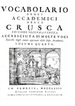 Vocabolario degli Accademici della Crusca - Venezia, presso Francesco Pitteri 1763 (legatura coeva) Vocabolario degli Accademici della Crusca - Venezia, presso Francesco Pitteri 1763 (legatura coeva)