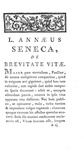 Lucio Anneo Seneca - Selecta opera (De brevitate vitae, Epistolae ad Lucilium, ecc.) - Barbou 1761 Lucio Anneo Seneca - Selecta opera (De brevitate vitae, Epistolae ad Lucilium, ecc.) - Barbou 1761