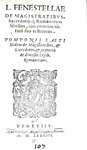 Andrea Fiocco - Pomponio Leto - De magistratibus sacerdotiisque romanorum libellus - Venetiis 1583