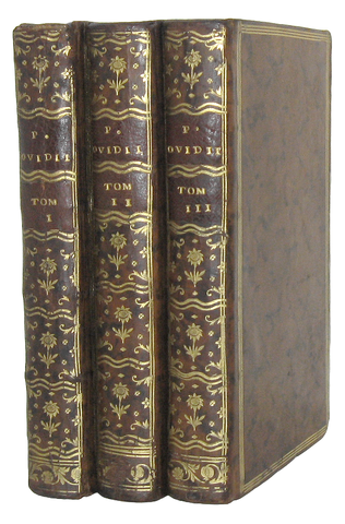 Ovidius - Opera quae supersunt - Paris, Barbou 1762 (con numerose incisioni e una bella legatura) Ovidius - Opera quae supersunt - Paris, Barbou 1762 (con numerose incisioni e una bella legatura)