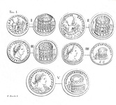 Scipione Maffei - Degli anfiteatri - Verona 1728 (rara prima edizione - con 15 belle tavole in rame)